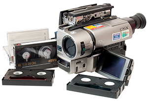 Camcorder tapes transfer to dvd or digital Central Scotland